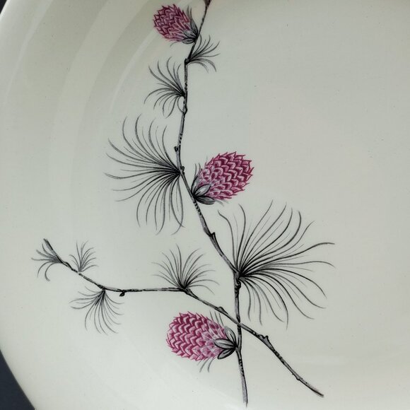 Canonsburg Pottery Allegheny Ware Wild Clover Soup Bowls Pasta Bowls - Picture 2 of 6